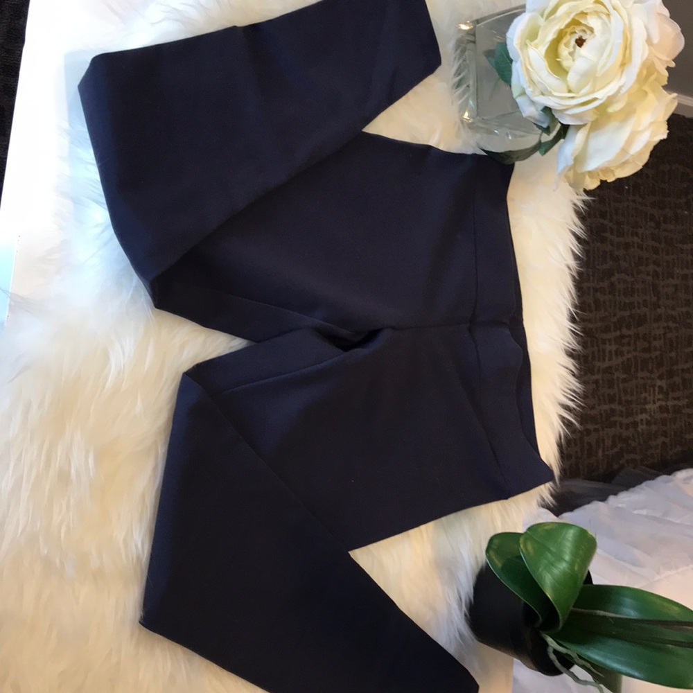 Matte M Navy Blue Leggings
